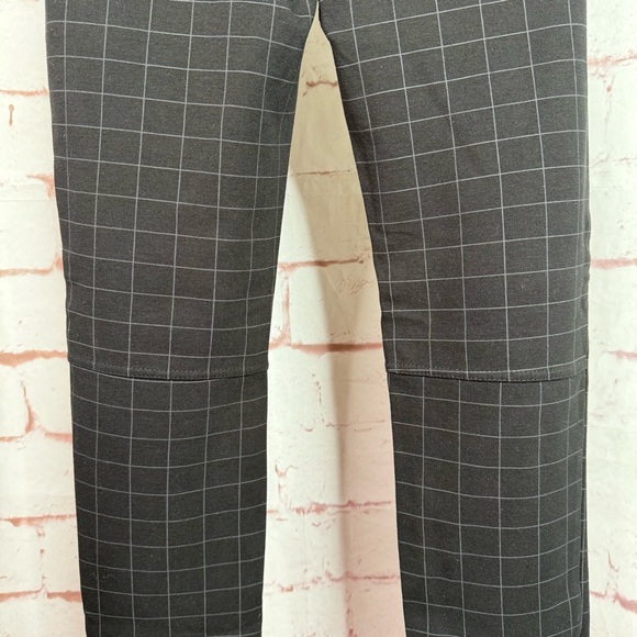 ANTHRO x SANCTUARY 26” Waist Grease Windowpane Pointe Grey Black leggings Small - Picture 11 of 16